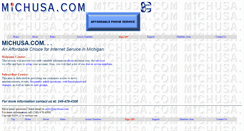 Desktop Screenshot of michusa.com