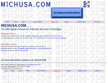 Tablet Screenshot of michusa.com